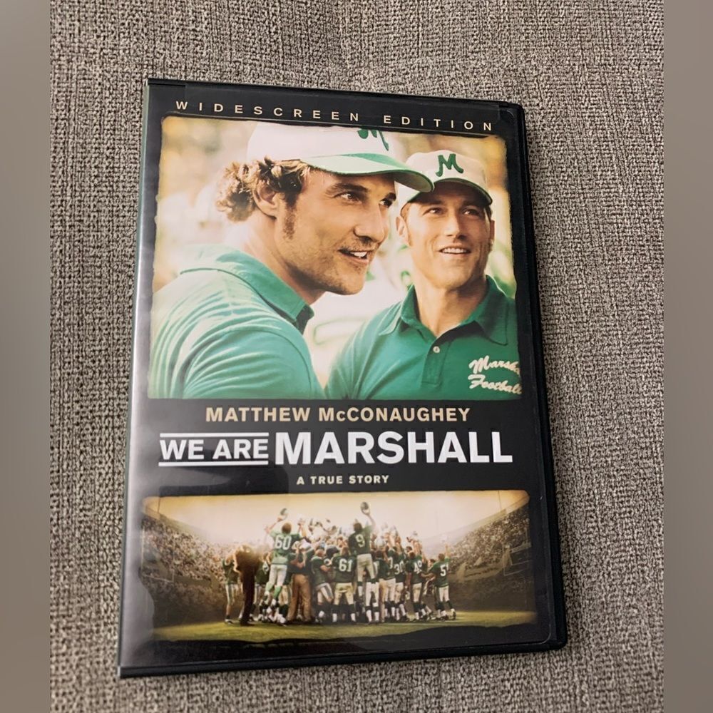 We Are Marshall DVD Movie Football Matthew Mcconaughey Wide Screen Edition
